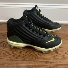 Nike Air Griffey 2 MCS Baseball Cleats Black Volt Men's Size 10.5 HF1579-001