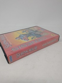 Shinobi III 3 Revenge of the Ninja Master (Sega Genesis) w/ Box, No Manual