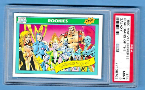 1990 Marvel Universe Guardians of The Galaxy Comics #84 Rookie PSA 9 #27108763 - Picture 2 of 3