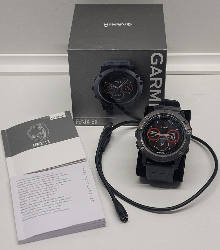 5x Plus Refurbished Garmin Fenix 5x Fenix Plus Used Garmin Fenix