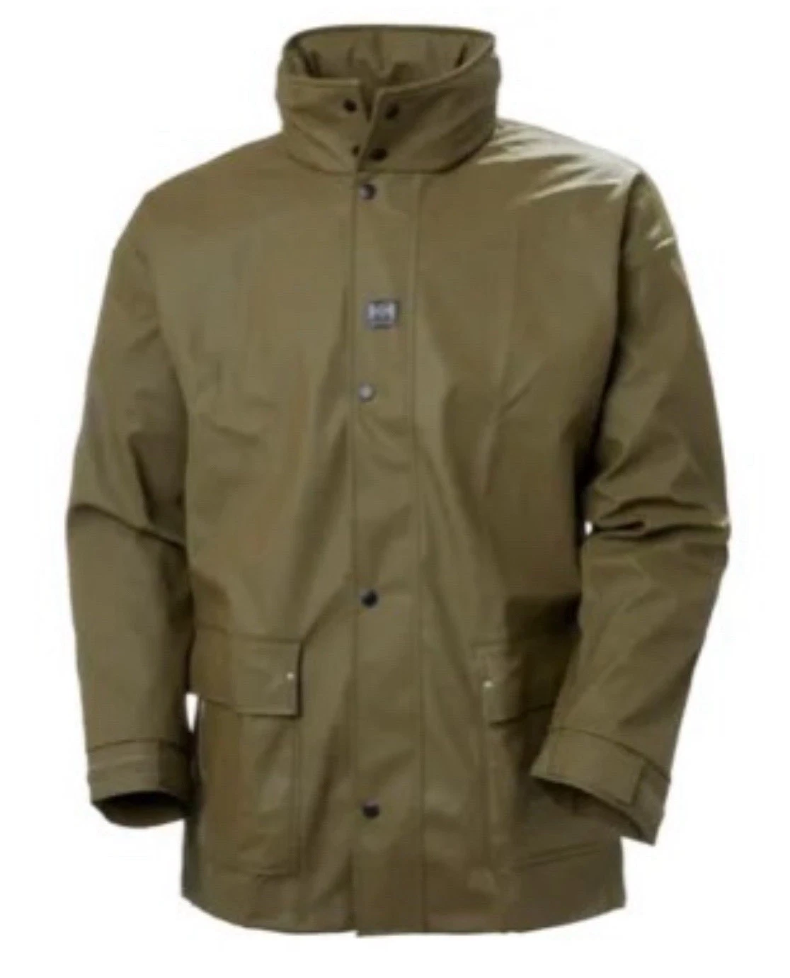 Helly Hansen Impertech Jacket 70148 Green Brown 2XL HOODED