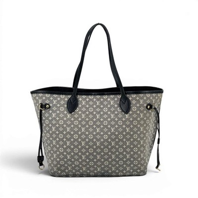 LOUIS VUITTON Neverfull MM Monogram Idylle Canvas Navy Shoulder Tote Bag M40514