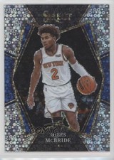 2021-22 Panini Select Premier Level Disco Prizm Miles McBride #157 fm0