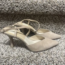 Women’s Dolce Vita Kamra Suede Sling back Pumps Size 7.5 