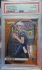 2024 Panini Prizm - Rookies Drake Maye #329 Lazer Prizm (RC)