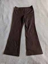 B2G1 INC International Concepts Women s Brown Solid Flared Dress Pants Sz 10