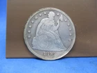 1846 Liberty Seated silver Dollar Fine condition original