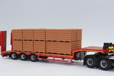 5x Potato Crate 1:50 Stand Model Wooden-Style Crate For Truck Cargo NEW