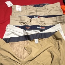 WonderWink totalFLEX Men's Medical Uniform shorts Size 42 Beige Khaki Gray