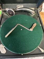 Antico Grammofono Fono Valigia Pathe Diamond