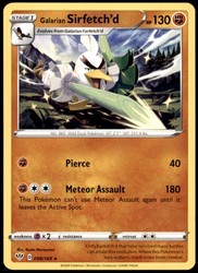 Galarian Sirfetch'd 098/189 Darkness Ablaze Rare