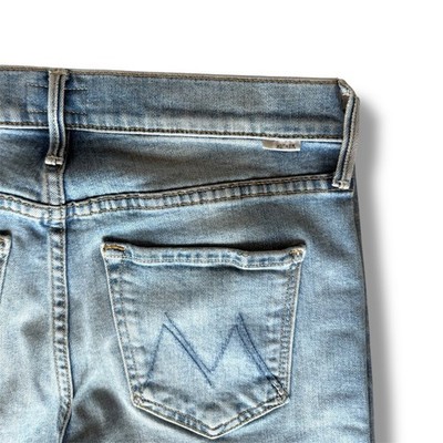 j.e様 Mother The Ditcher Crop Jeans High Rise Straight Ankle Size 24