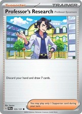 1x (NM) Professor's Research [Professor Sycamore] - 125/131 - Common SV Prismati
