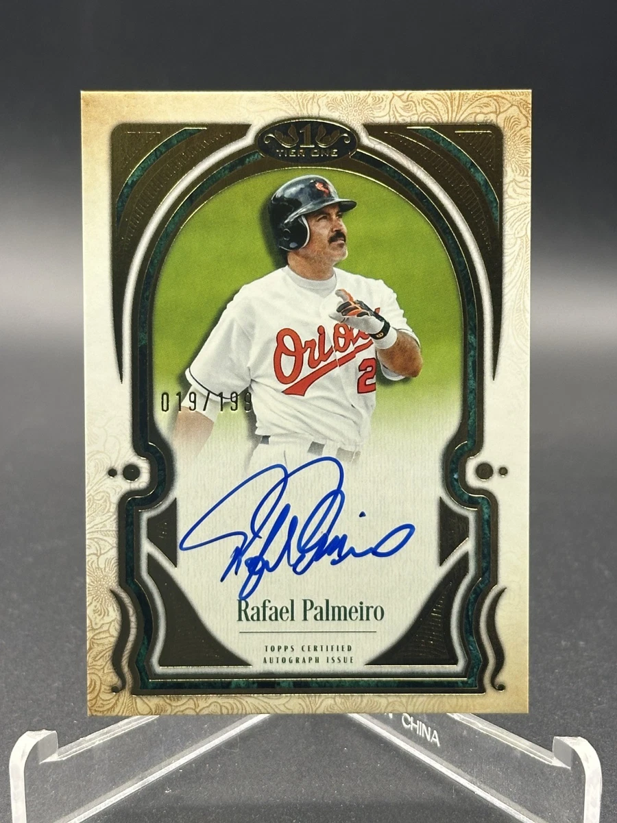 Topps Rafael Palmeiro Baseball Sports Trading Cards & Accessories