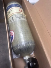 Scott SCBA 30 Year 4500 PSI Firefighter 45 Minute Carbon Fiber Bottle