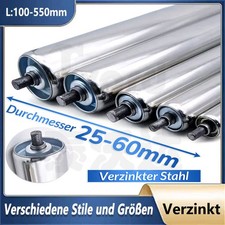Ø 25/38/50/60mm Förderrollen Tragrollen Untergurtrolle Länge 100-500mm Verzinkt