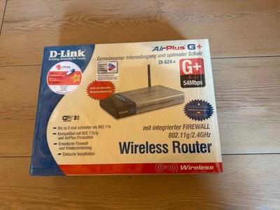 D-Link Wireless Router AirPlus G+ (DI-624)