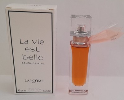 LA VIE EST BELLE SOLEIL CRYSTAL EAU DE PARFUM SPRAY 15 ML IN BOX