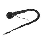 34" Braided Ponytail Extension Drawstring Yaki Straight Synthetic Hairpiece — photo 2