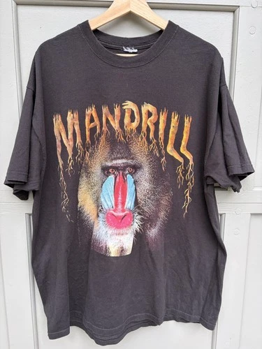90s Mandrill Band Mens Size XL Funk Soul Jazz T Shir 1990s vintage concert t-shirt, vintage, size XL, single stitch, B+ condition