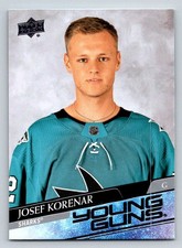 2020-21 Upper Deck #715 Josef Korenar Young Guns RC (ref 197762)