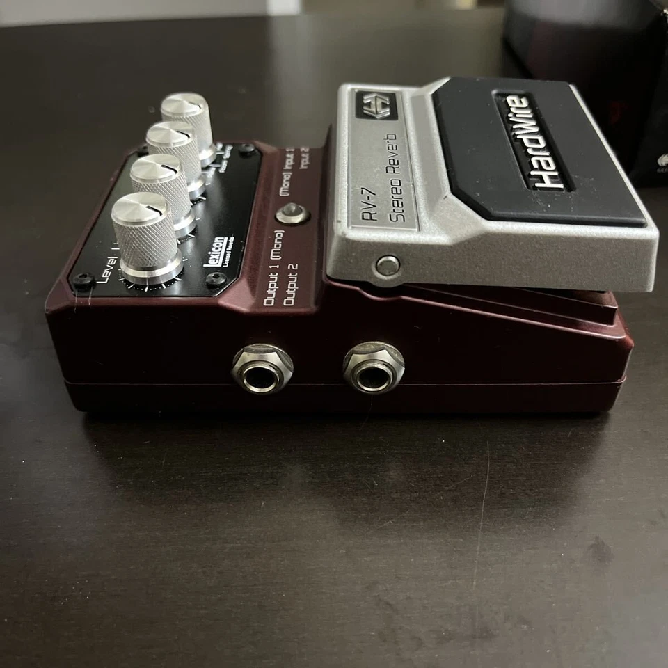 Digitech HardWire RV-7 Stereo Reverb Pedal shoegaze sound Operation confirmed - Image 4 of 4
