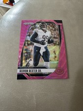 2024 Panini Prizm Gervon Dexter Sr. Pink Wave Prizm #54 Chicago Bears 