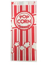 Carnival King CKPCB Popcorn Bags, 1000 Count Pack of 1 , Red and White