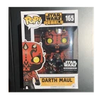 Funko Pop! Star Wars Darth Maul #165 Smuggler's Bounty Exclusive w/ Protector