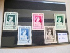 BELGIQUE N° 863 – 867 série complète  u01 /et1342