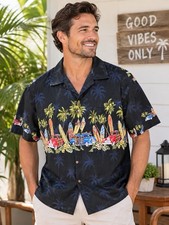 Pacific Legend Hawaiian Shirt Mens Sz Large, ...