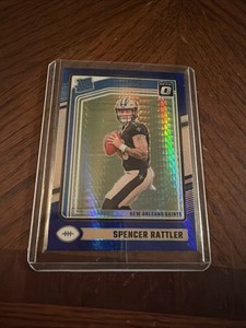 2024 Panini Donruss Optic - Rated Rookie Spencer Rattler #289 Blue Hyper...