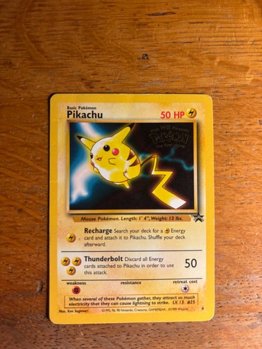 Pikachu (Movie Promo) — WoTC Promo