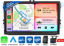 CAM Android 13 6GB Car Stereo Radio GPS for VW GOLF 5 6 Passat Touran Tiguan EOS