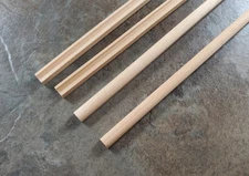 Dollhouse HALF SCALE Porch Railing 2 Sets Top & Bottom 1:24 Houseworks H7011