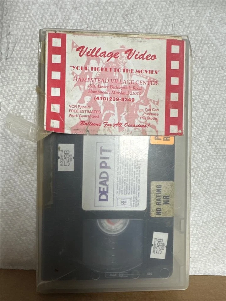 Dead Pit (VHS, 1990)   Jeremy Slate - Image 2 of 2