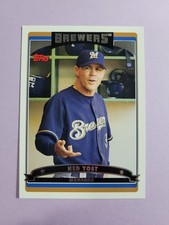 Ned Yost 2006 Topps Baseball Card # 600 J9600