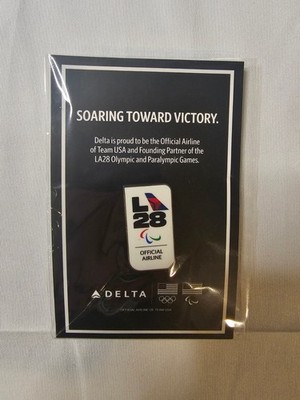 Delta Air Lines LA Paralympics 2028 Pin