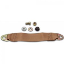 Bolt-in Seat Belt Extender - Up To 12 Tan - E4 Safe Bolt-in Seat Belt Extender - Up To 12 Tan - E4 Safe