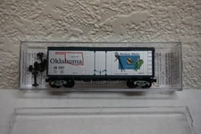MTL 021 00 411 Micro Trains N Scale Oklahoma State Box Car (b)