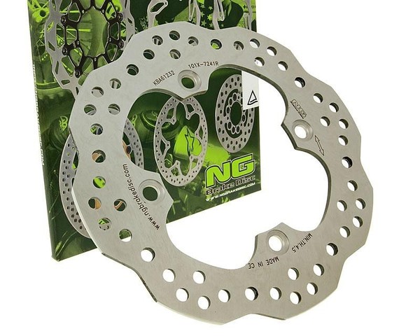 Bremsscheibe Wavy Ng 101X - 220 / 105 / 5Mm 4 Loch FüR Honda Fes Pantheon-image