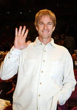 Matthew Modine at Celebrities attend the New York Knicks Opening N- Old Photo
