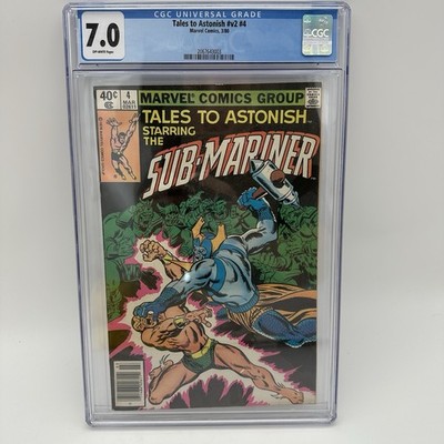 Tales to Astonish starring the Sub-Mariner #4 CGC 7.0 Graded