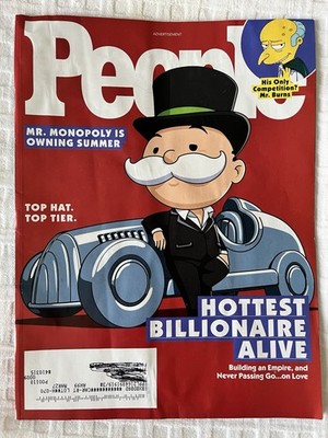 People Magazine June 15 2026 Monopoly Go Simpsons Cover Shakira Messi World Cup