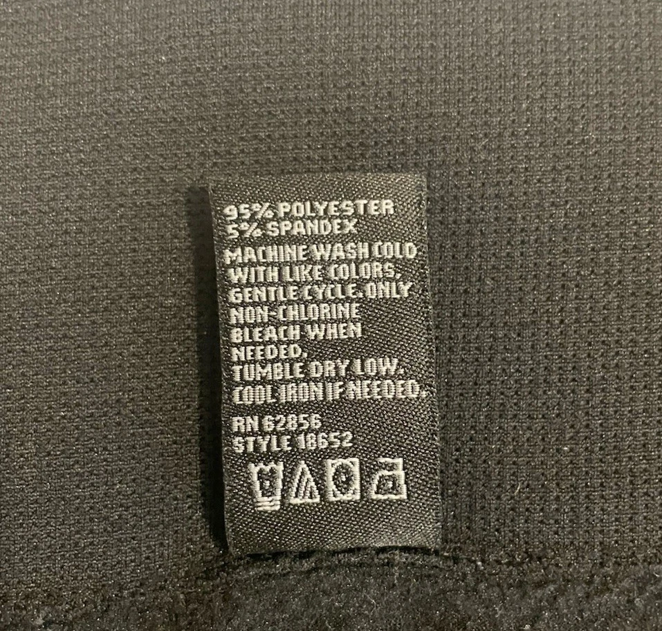 Leggings Hue para mujer negros de vellón cepillado L/XL cálidos pantalones elásticos suaves acogedores Foto 4 de 4