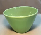 Vintage HTF Fire King 9 1/2" Jadeite Green Splash Proof Mixing Bowl