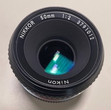 Nikon NIKKOR f/2 Camera Lenses 50mm Focal for sale | eBay Nikon NIKKOR f/2 Camera Lenses 50mm Focal for sale | eBay