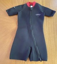 BARE Shorty Wet suit women XP x-small Canada Thick Black Nylon  Neoprene