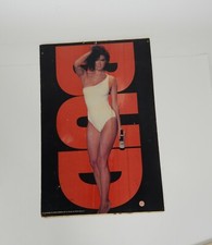 1991 Budweiser Poster "Bud" Brunette in Bikini Made in USA