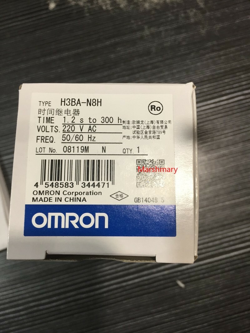 NEW Omron H3BA-N8H Solid-State Timer Relay 220V AC H3BAN8H 1PCS